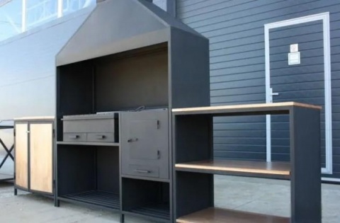 уличная кухня +для дачи