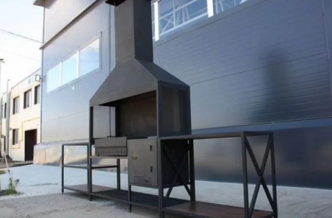 уличная кухня для дачи