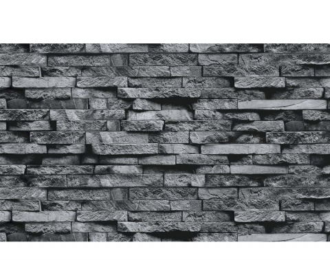 Плита Фаспан горизонталь 2 Плиты ДЕКОР Серый  камень 9 мм, (800x1200) 