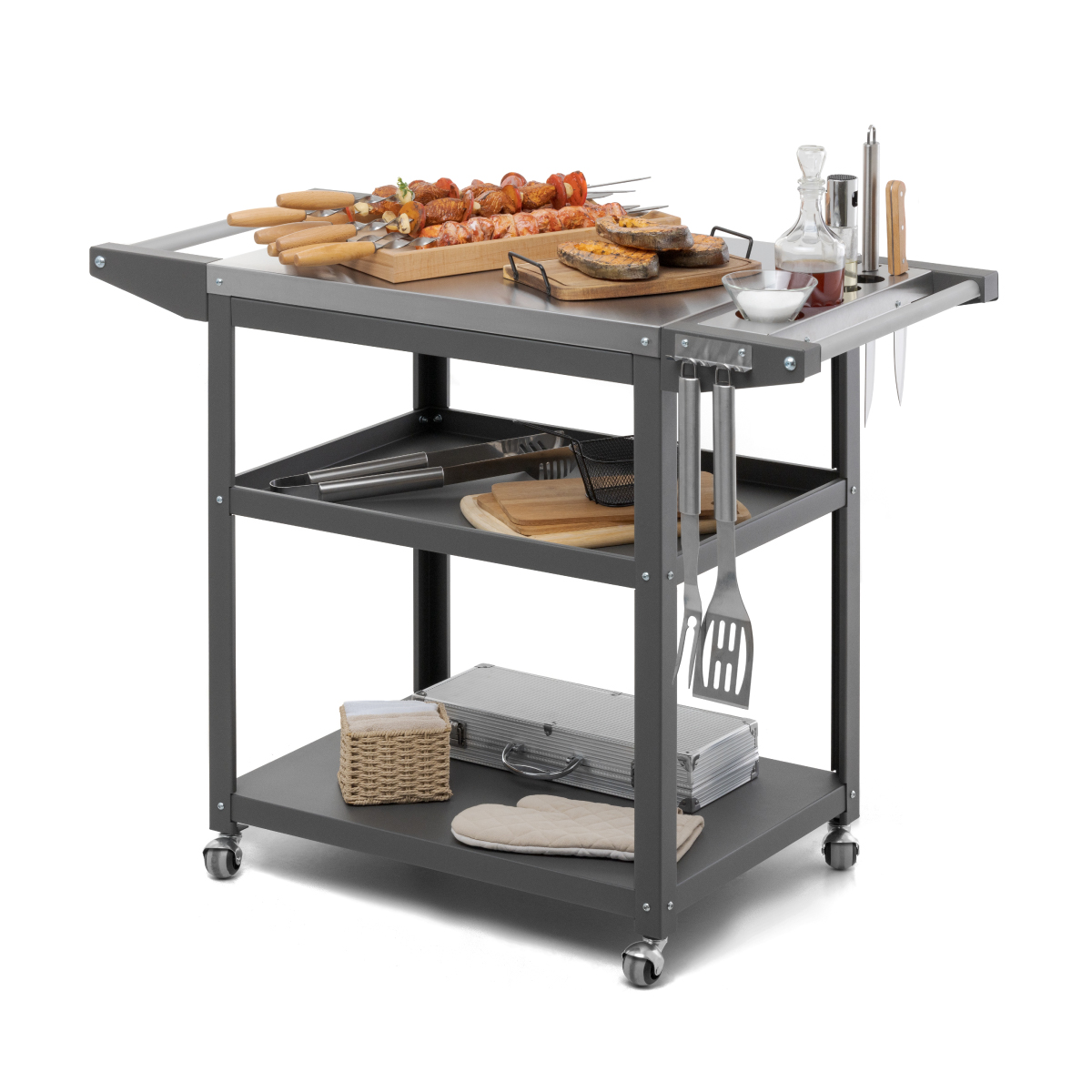 Стол передвижной Patio  уличный металлический для  дома и дачи  